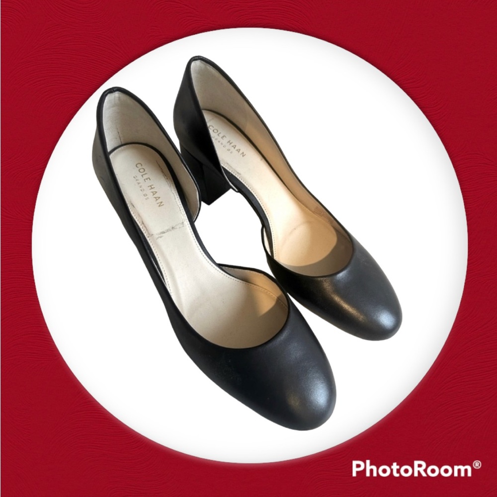 👍👠Cole Haan black shoes 7.5